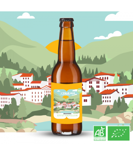 Pale Ale Française - Brasserie Effet Papillon - Bière blonde BIO