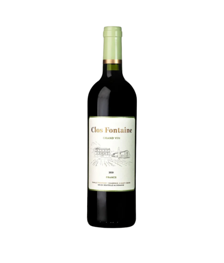 Clos Fontaine 2020 - Famille Thienpont - Francs Côtes de Bordeaux