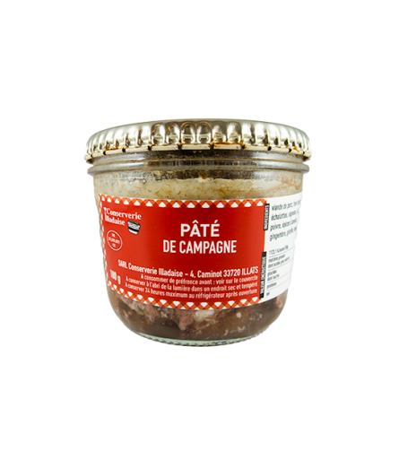 Pâté de campagne - conserverie Illadaise