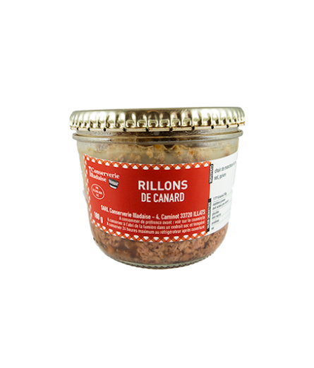 Rillons de canard - conserverie Illadaise