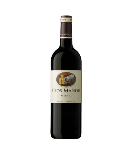 Clos Manou 2015 - Haut-Médoc rouge - Bordeaux