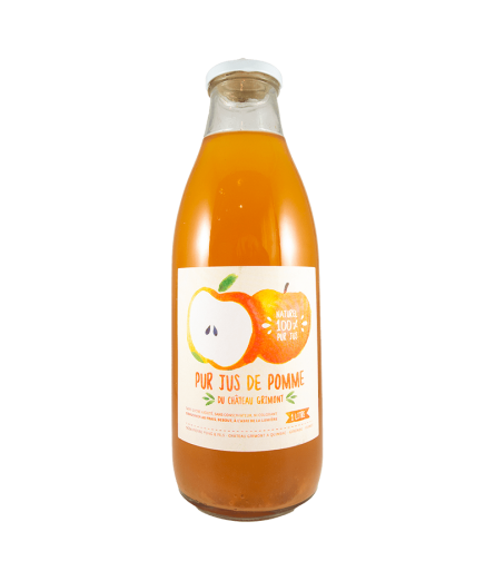 Jus de pomme 100% naturel