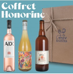 Coffret Honorine - Vins et bière - Cadeau - Copains comme Raisins