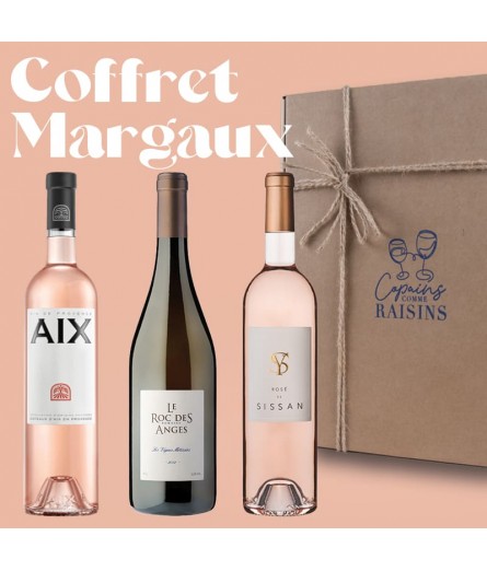 Coffret Margaux - Coffret cadeau de vins rosés